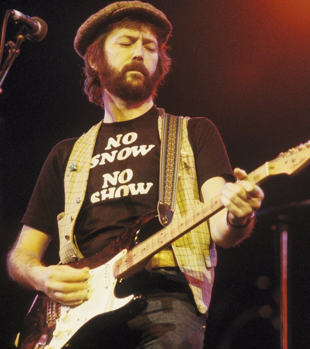 NO SNOW, NO SHOW T-SHIRT (Eric Clapton)