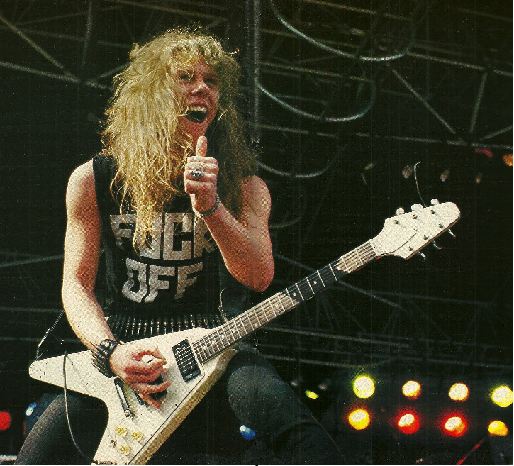 F*CK OFF T-SHIRT (James Hetfield)