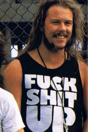 F*CK SH*T UP T-SHIRT (James Hetfield)