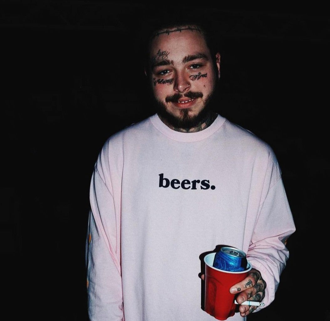 beers. T-SHIRT (Post Malone)